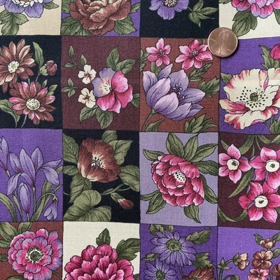 1 Yd x 44” Wide Countryside Collection by Hoffman Fabrics Floral  Print - Image 1 of 4