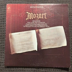 Mozart - Requiem, K. 626 - New York Philharmonic/Bruno Walter (LP, 1977) - Picture 1 of 2