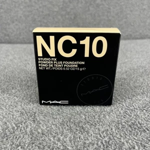 MAC Studio Fix Powder Plus Foundation NC10 FullSize ORIGINAL formula New in Box - Picture 1 of 11