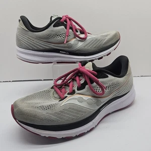Saucony Ride 14 Mujer Talla 11 Gris Atlético Correr Caminar Zapatos Tenis - Imagen 1 de 7