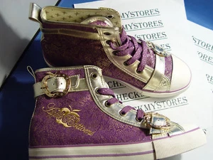 NIB APPLE BOTTOM Kishia Hi Top Sneakers DESIGNER SHOES - Picture 1 of 25