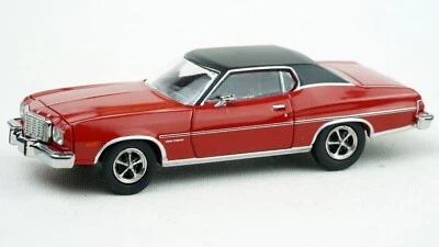 Brekina 1976 Ford Gran Torino Red/Black Roof #BR19732 HO Scale - Image 1 of 4