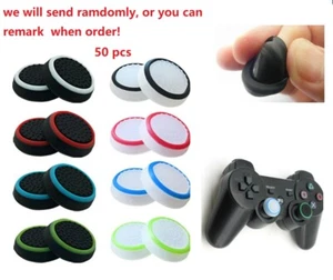 50X Analog Thumb Stick Grips Caps for XBox Dualshock 5 4 PS4 PS3 Controller PS5 - Picture 1 of 9