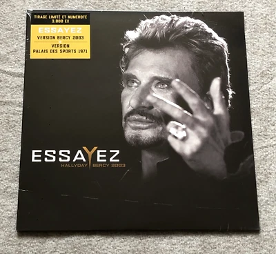 Johnny Hallyday: Essayez Bercy 2003 Vinyl - Sealed - 10" 45 RPM Limited Edition - Image 1 of 4