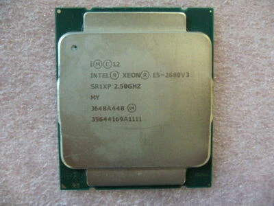 Intel Xeon E5-2680V3 CPU 12-Core 2.5GHz SR1XP 30MB 120W LGA 2011-3 Processor - Image 1 of 2