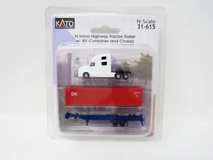 Remolque camión Volvo contenedor intermodal Kato N 31-615 CAI International 40' - Imagen 1 de 2