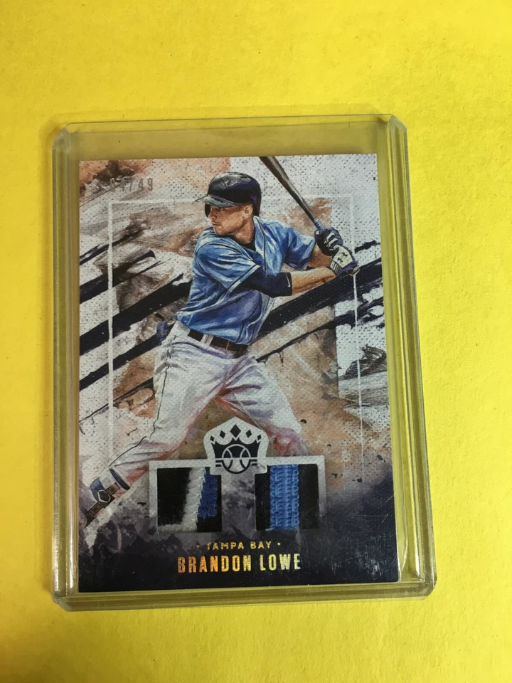 F163,941  2019 Diamond Kings DK Materials Holo Silver #2 Brandon Lowe/99 - Image 1 of 1