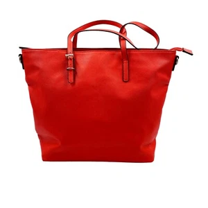 s.Oliver Red Eco Leather Bag Handbag Shoulder bag - Picture 1 of 14