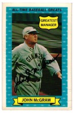 1972 Kellogg's All Time Greats - John McGraw (#3)  Giants