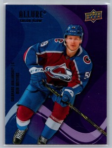 2022-23 Allure #SF-86 Ben Meyers Blue-Purple Avalanche