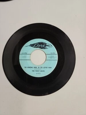 The Teddy Bears - To Know Him is to Love Him - Dore (45RPM 7”) (AA20) - Image 1 of 3