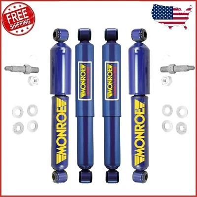 Front & Rear Shock Absorber 4PCS Monroe Set For Chevrolet C20 GMC C2500 Suburban - Image 1 of 3