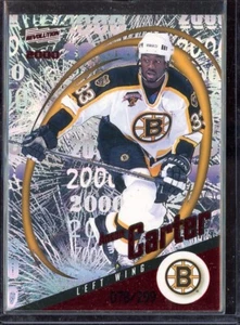 1999-00 Pacific Revolution Red #12 Anson Carter 078/299 - Picture 1 of 1