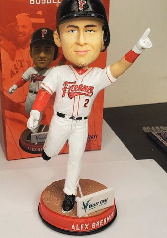 2018 FRESNO GRIZZLIES ALEX BREGMAN SGA BOBBLEHEAD ASTROS ~ NIB Cover