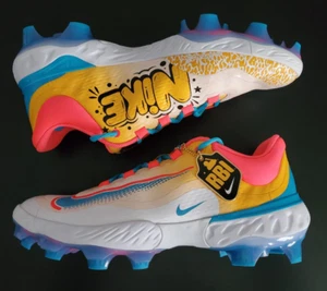 Nike Alpha Huarache Elite 3 Low MCS RBI Men's Baseball Cleats HJ7967 700 Size 12 - Picture 1 of 10