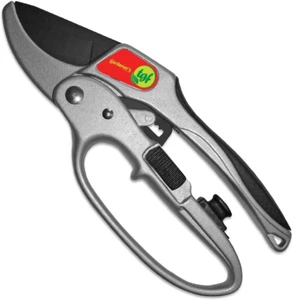 Ratchet Pruning Shears Gardening Tool – Anvil Pruner with Assisted Action - Picture 1 of 12