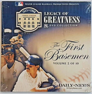 YANKEES dvd LEGACY OF GREATNESS The First Basemen YANKEEOGRAPHY Daily News NEW - Imagen 1 de 2