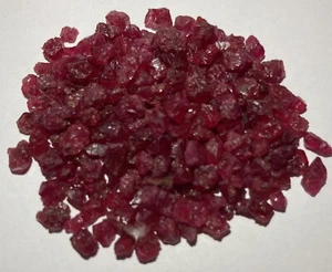 Rubis bruts de Tanzanie en lot de 202,45 carats - Picture 1 of 10