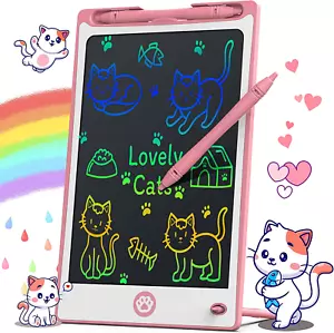 Juguetes para tableta de escritura para niños 3 4 5 6 7 años niñas niños 8,8" tablero de garabatos reutilización - Imagen 1 de 12