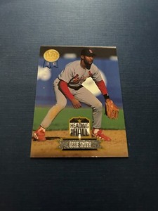 1993 Leaf Baseball Ozzie Smith Heading for the Hall Insert #10 HOF Set Break NM