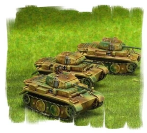 Painted!!! -  German Luchs Platoon (3 vehicles) - 15mm Flames of War - Picture 1 of 2