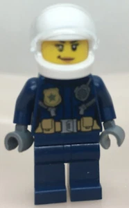 LEGO ®-Minifigura Ciudad Oficial de Policía ATV Conductor Mujer 60243 - cty1132 - Imagen 1 de 6