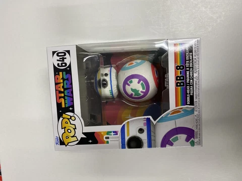 Funko POP Star Wars: Pride 2023 BB-8 #640 Cover