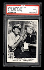 1965 McHale's Navy #47 If We Don't Get All Four We're Really Going PSA 9 - Picture 1 of 2