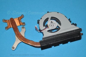 Samsung QX410 Laptop CPU Cooling Fan with Thermal Heatsink Module - Picture 1 of 4