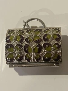 DE COLECCIÓN JUDITH LEIBER PARA NEIMAN MARCUS MARIPOSA PASTILLA CAJA MONEDERO Nuevo - Imagen 1 de 4