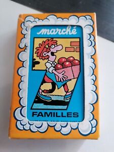 JEU DE 7 FAMILLES. Marché. Complet. France cartes. 