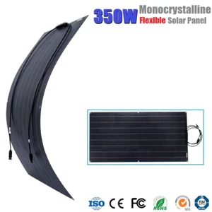 12V 350W Flexible Solar Panel Caravan 4WD Boat Camping Battery Mono Charging - Picture 1 of 10