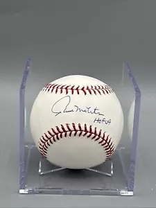 Paul Monitor Signed Autographed ROMLB Baseball With HOF 04 Inscription JSA COA - Picture 1 of 2