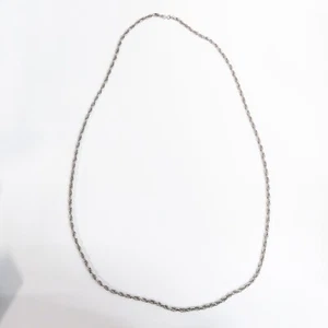 Vintage Lisner Silver Tone Multi Link Necklace - Picture 1 of 6