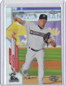 Topps Pro 2020 debut refractor cromado #PDC-166 Austin Hansen Astros 96/99 - Imagen 1 de 2