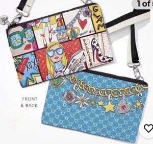 Nuevo $100 Brighton Glam Niña Nylon Bandolera Bolso Viaje D3 - Imagen 1 de 9