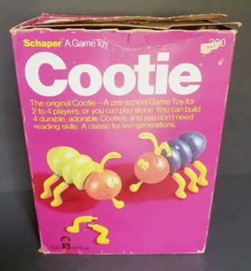 VINTAGE 1976 Cootie Game Schaper Kids Toys COMPLETE w/ Extra Pieces/ Dice - Picture 1 of 22