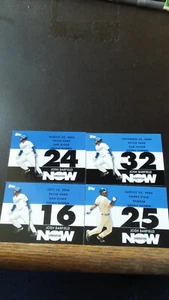 4 Different Josh Barfield-2007 Topps Baseball-GENERATION NOW-#sGN582,575,574,566 - Picture 1 of 3