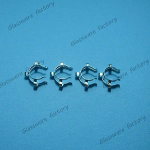 24#, Edelstahl Clip, Halsklemme, für 24/40, 24/29 Glasschliffverbindung, 4 Stück/Posten - Bild 1 von 5
