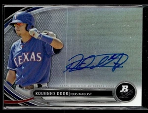 2013 Bowman Platinum #BPAP-RO Rougned Odor Prospect Autographs - Picture 1 of 2