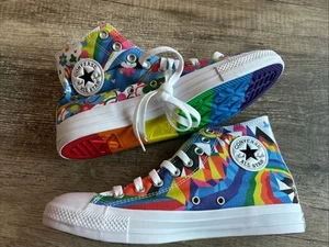 Converse Chuck Taylor All Star Pride hohe Schuhe 170822C Herren Größe 8 Damen Größe 10 - Bild 1 von 5