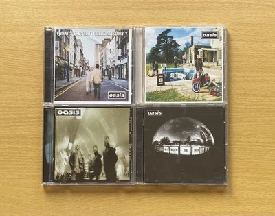 Oasis CD Albums - Morning Glory, Be Here Now, Heathen Chem, Don't Believe Albums - Imagem 1 de 4