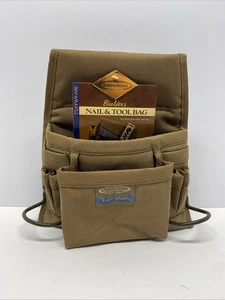 McGuire-Nicholas Builders Nail & Tool Bag Carpenter Tuff Wear Building Nail Bag - Picture 1 of 11