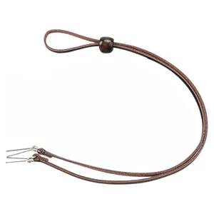 100% Leather Hat Chin Strap for Men and Women Removable Hat Chin Cord for Cow... - Picture 1 of 7