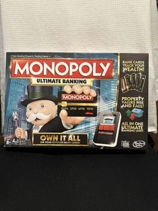 Hasbro Monopoly Ultimate Banking Electronic Family Board Game - Complete - Picture 1 of 6
