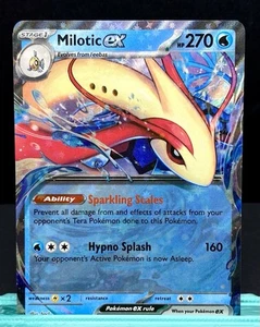 Carta Pokemon TCG Milotic ex 042/191 Scintille Urgenti Doppia Rara Holo NM - Foto 1 di 21