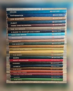 1960s Life Science Library Set Of 24 Books! The Cell The Mind Man And Space - Picture 1 of 15