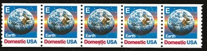 US Scott #2279, Plate #1111 Coil 1988 Earth 25c VF MNH - Picture 1 of 1