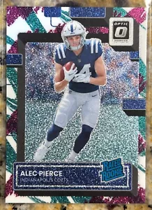 2022 Donruss Optic - Alec Pierce - Rated Rookie - Jazz Prizm SSP - Picture 1 of 10