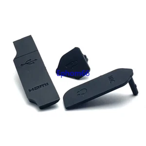 NEW For Canon EOS R EOSR USB / AV OUT/ HDMI-compatible / MIC Rubber Side Cover - Picture 1 of 4
